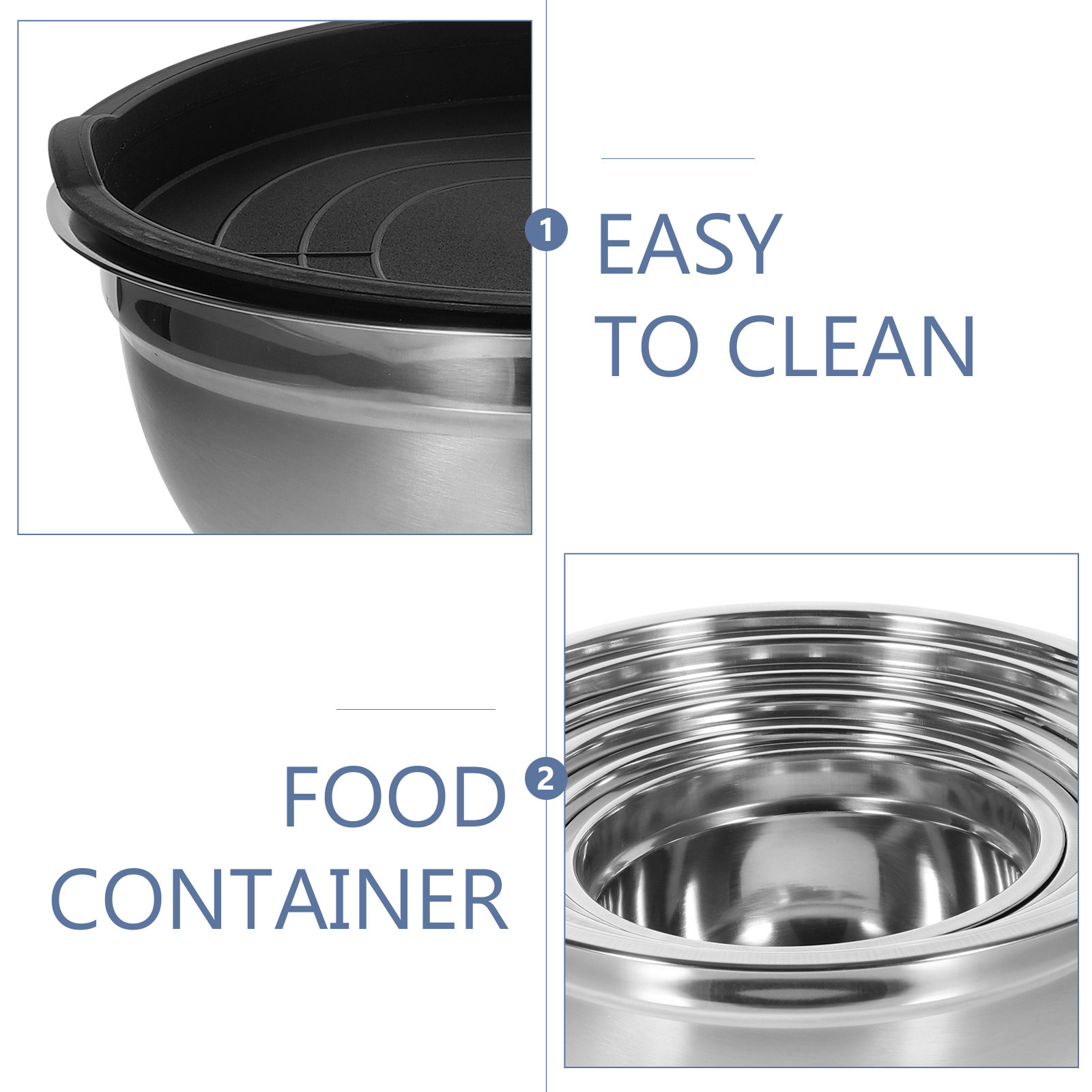 1 set stapelbare, in elkaar te - Food Storage Stainless Steel Containers recensie en prijs