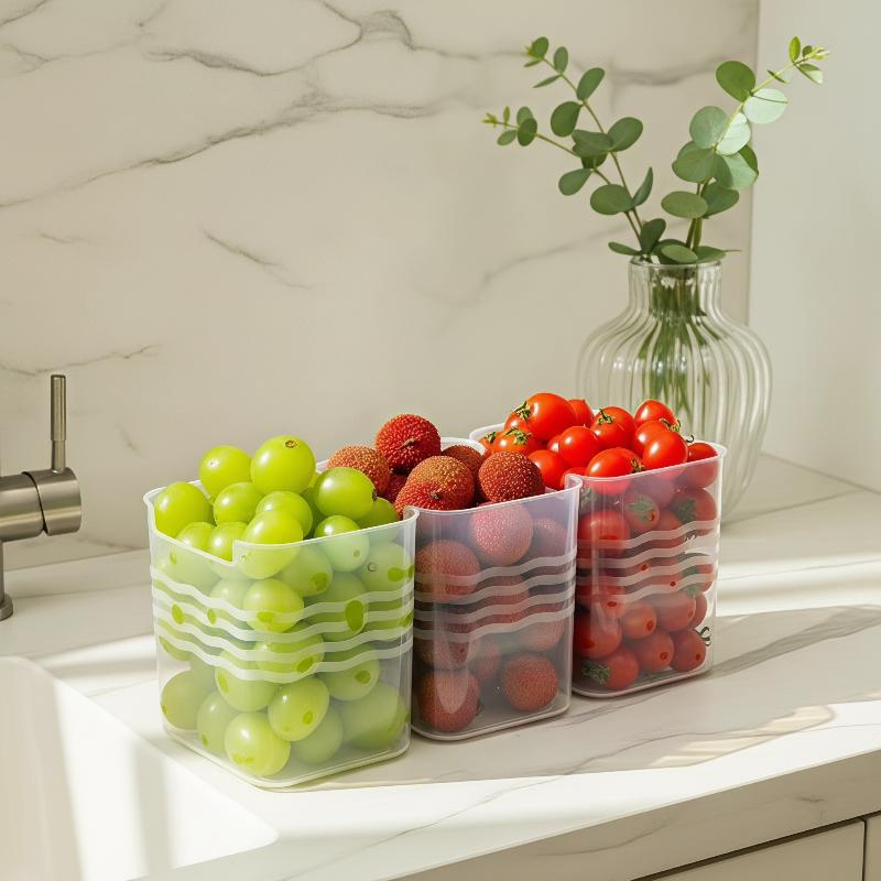Nieuw! 4-delige keukenopbergse - Food Storage Box Plastic recensie en prijs