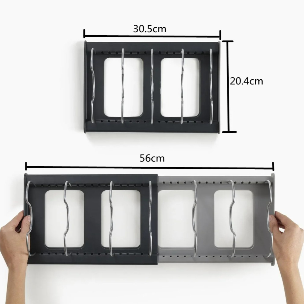 2026 7-vakjes intrekbaar panne - Food Storage Shelving recensie en prijs