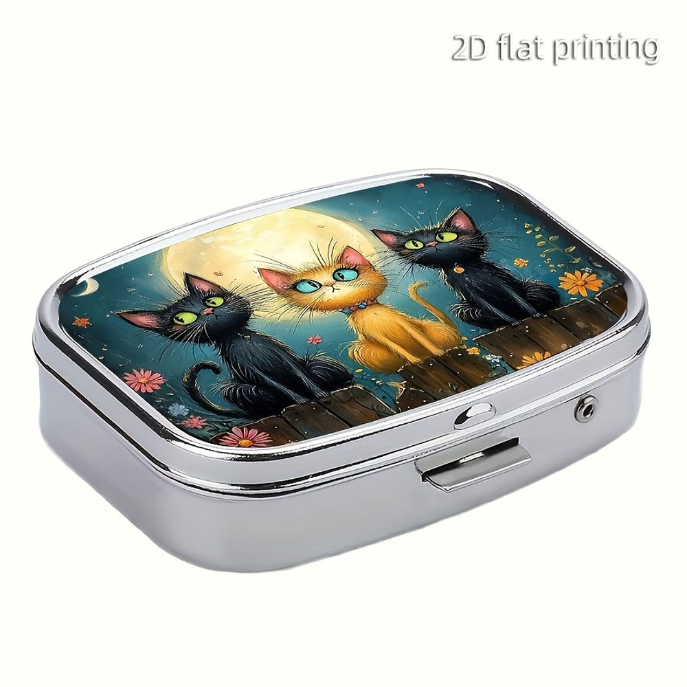 1 schattig metalen pillendoosj - Food Storage Food Safety recensie en prijs