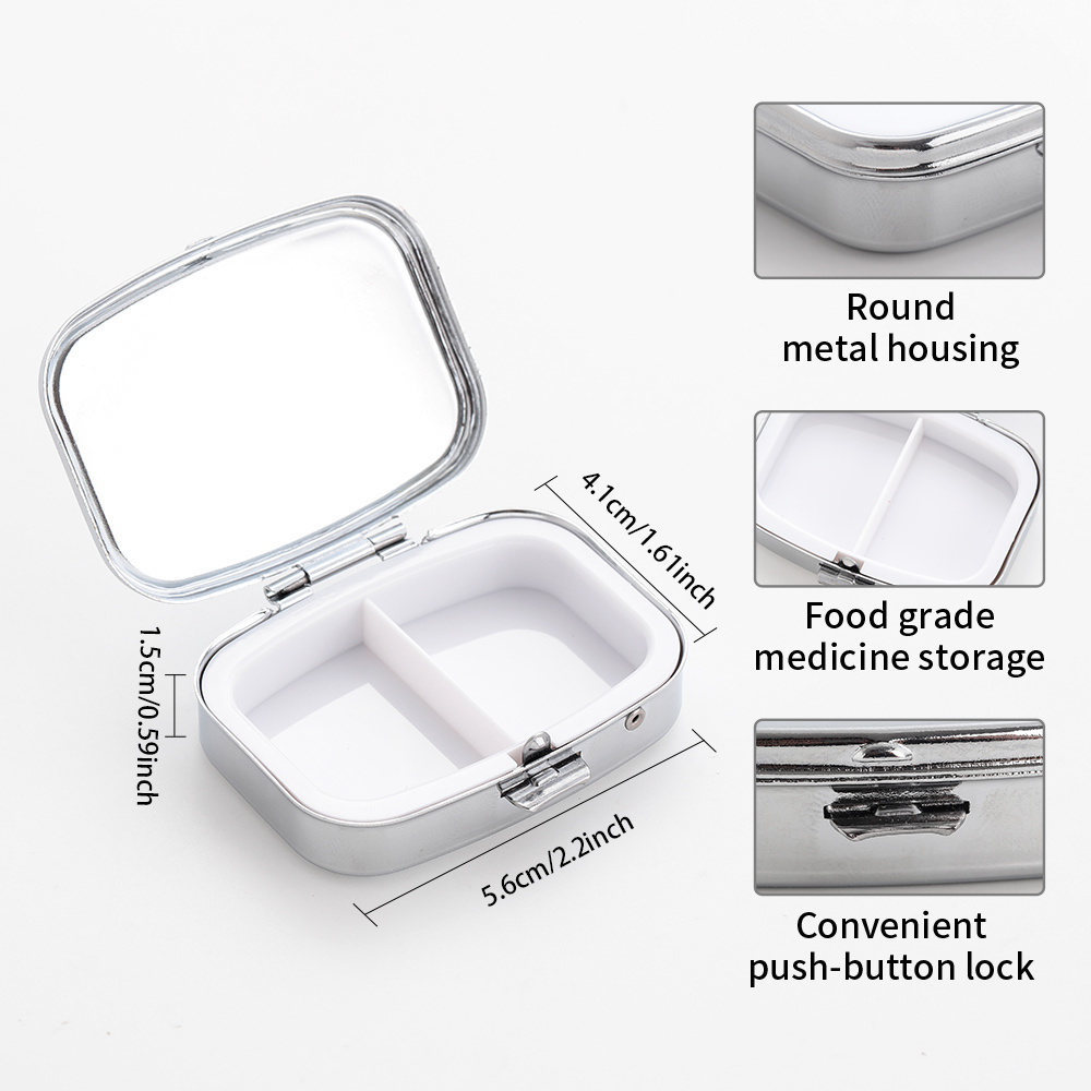 1 schattig metalen pillendoosj - Food Storage Food Safety recensie en prijs
