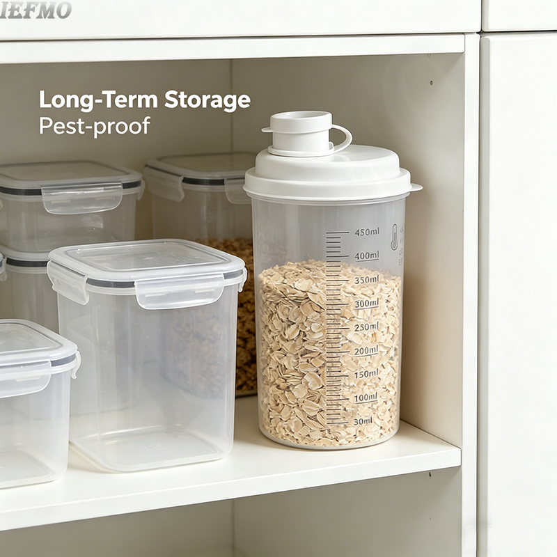 Luchtdichte voedselbewaarconta - Food Storage Dispenser recensie en prijs