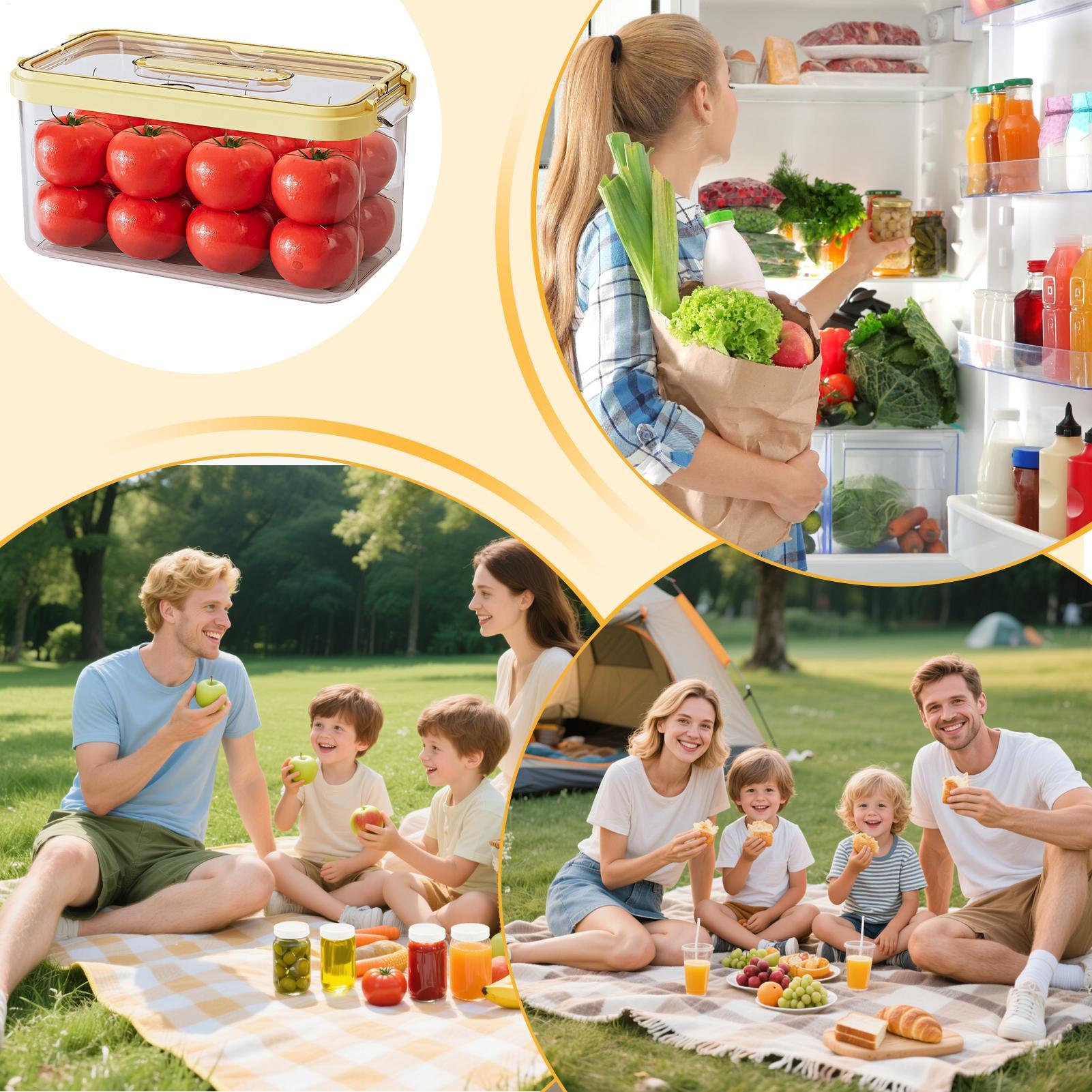 Koelkastvoedselopslagcontainer - Food Storage Vegetables recensie en prijs