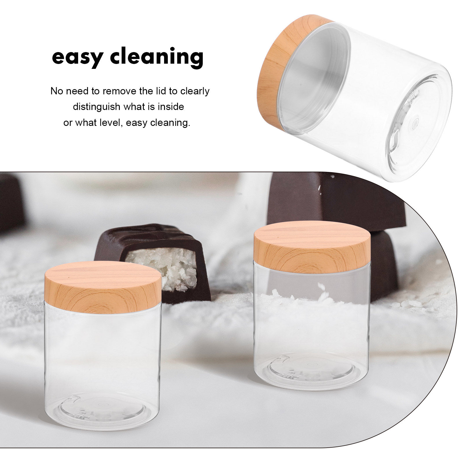 6 stuks keukenopbergdozen, luc - Food Storage Jars Plastic recensie en prijs
