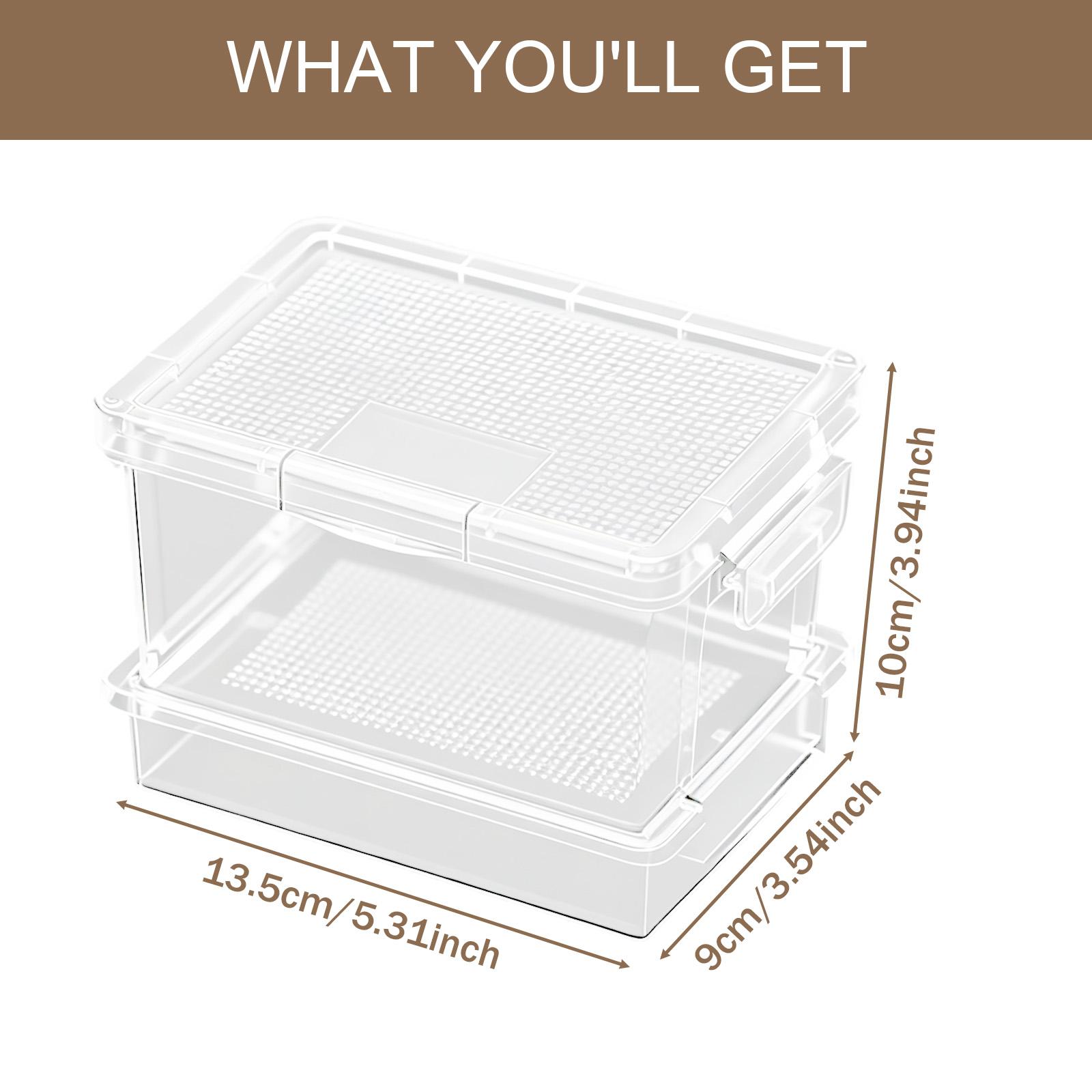 Plastic voerbak voor schildpad - Food Storage Box Plastic recensie en prijs