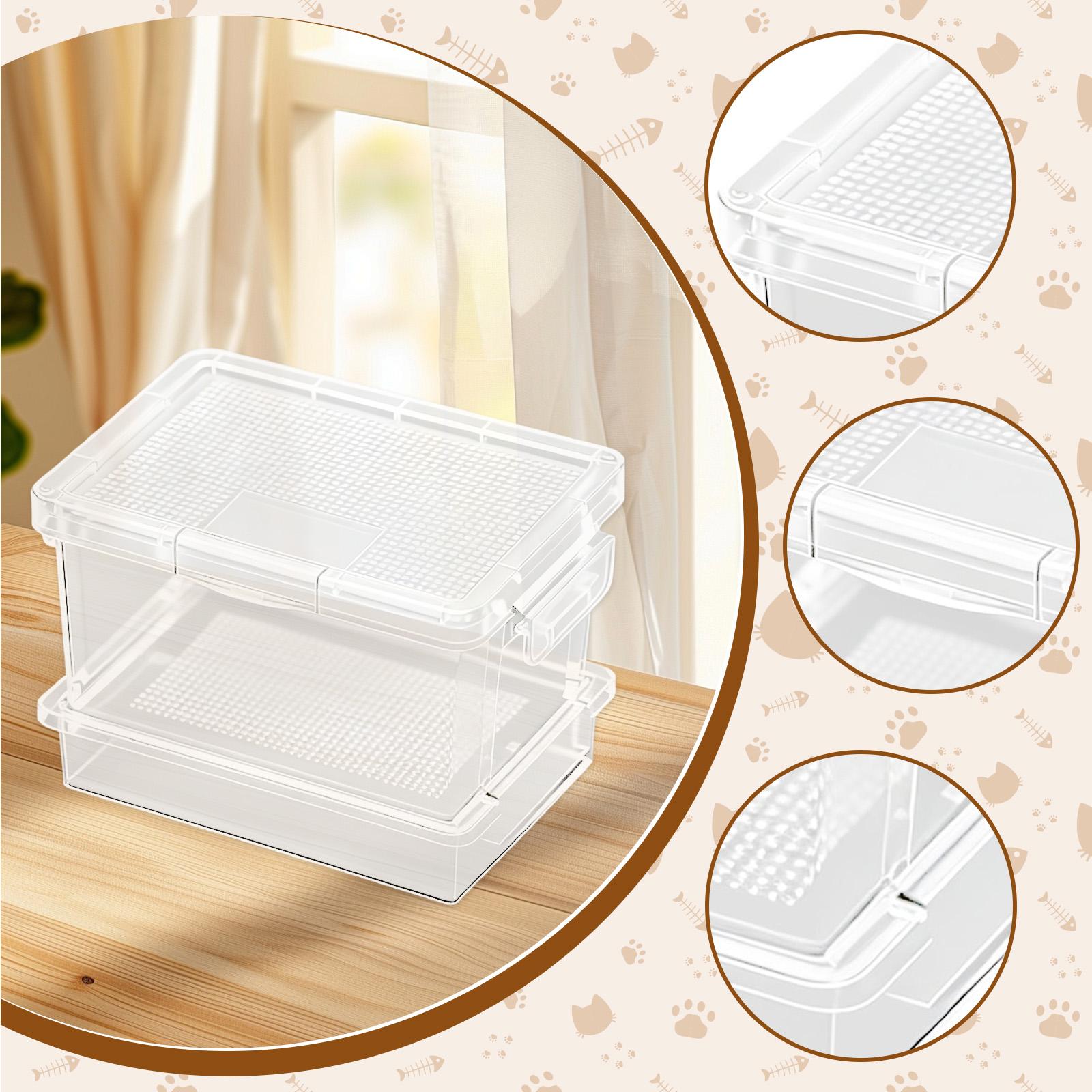 Plastic voerbak voor schildpad - Food Storage Box Plastic recensie en prijs