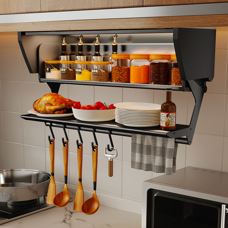 Keuken Pull-down opvouwbare kr - Food Storage Shelving recensie en prijs