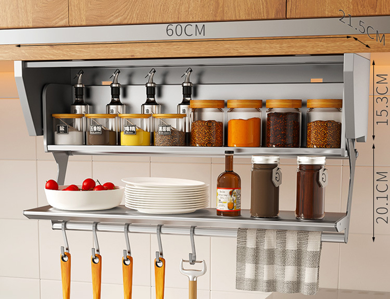 Keuken Pull-down opvouwbare kr - Food Storage Shelving recensie en prijs