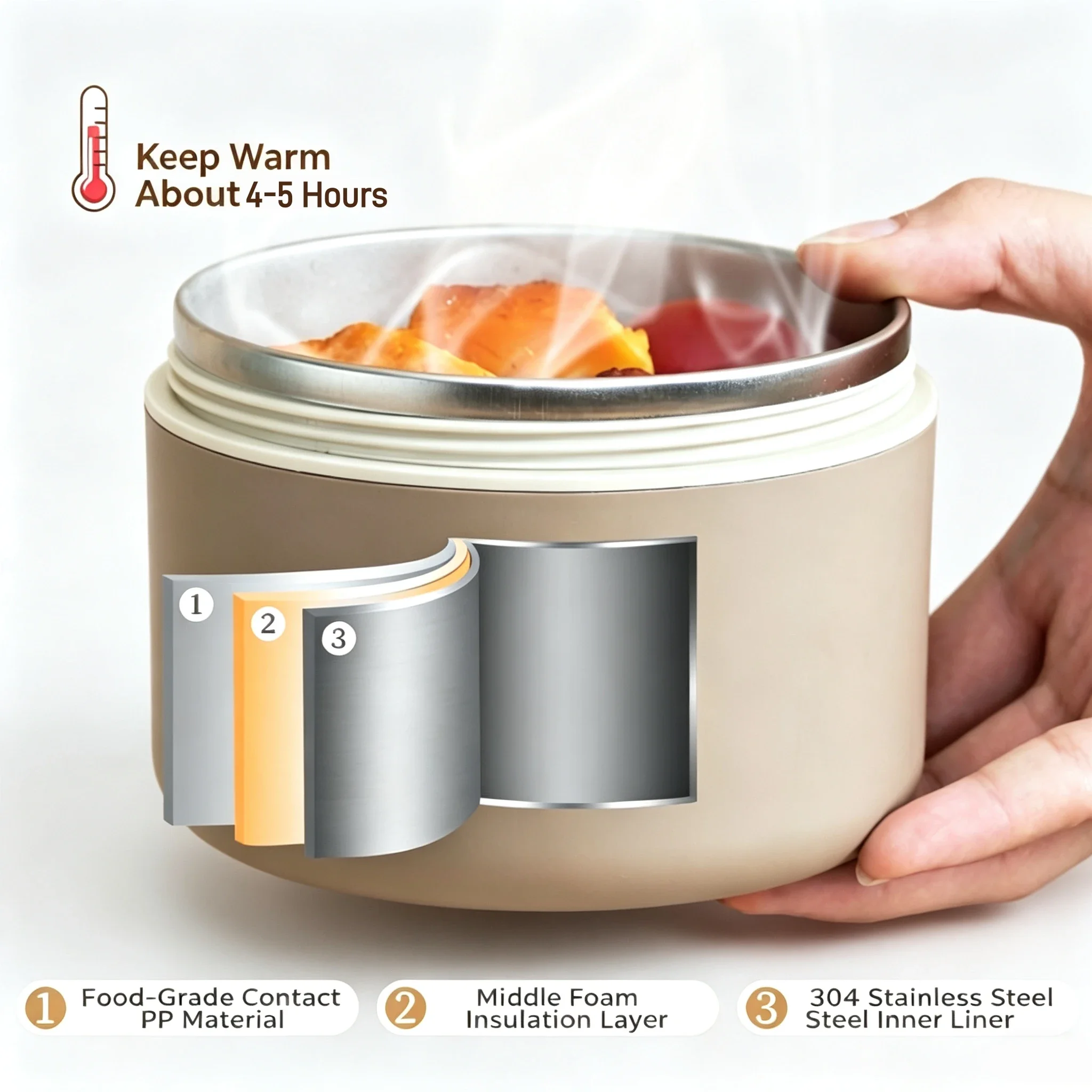3/4 stuks draagbare, geïsoleer - Food Storage Hot Box recensie en prijs