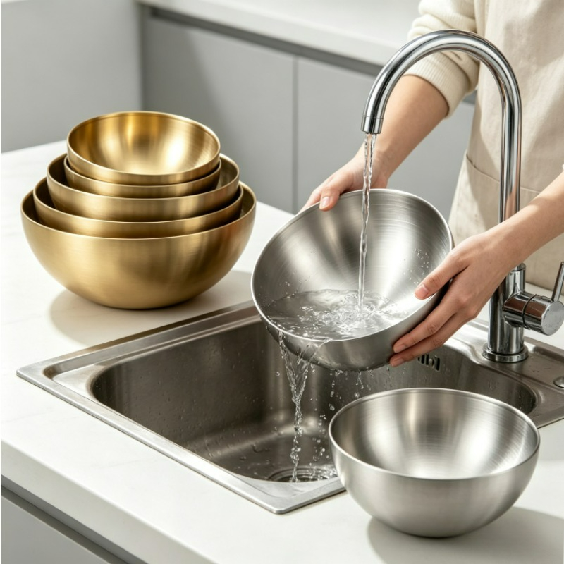 Roestvrijstalen mengkommen, me - Food Storage Stainless Steel Containers recensie en prijs