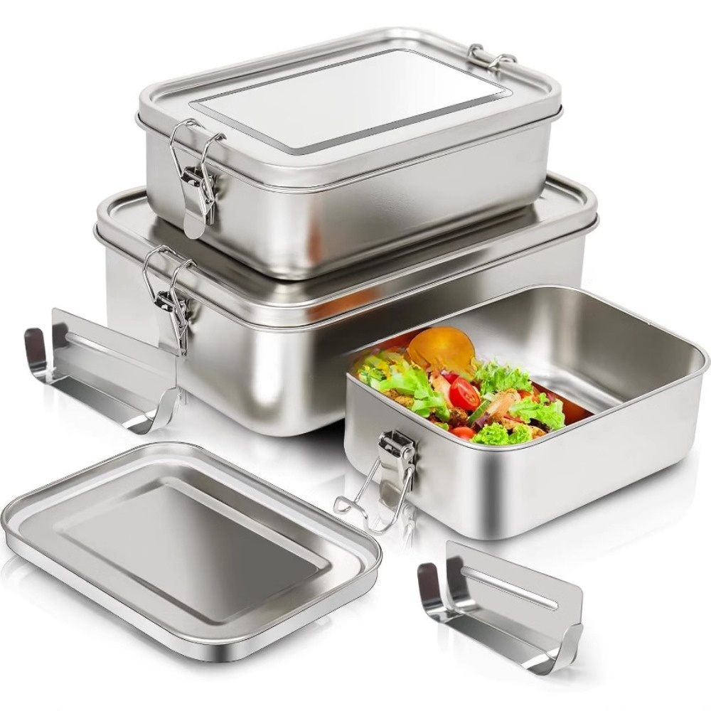 Roestvrijstalen Bento Box Meta - Food Storage Metal Box recensie en prijs