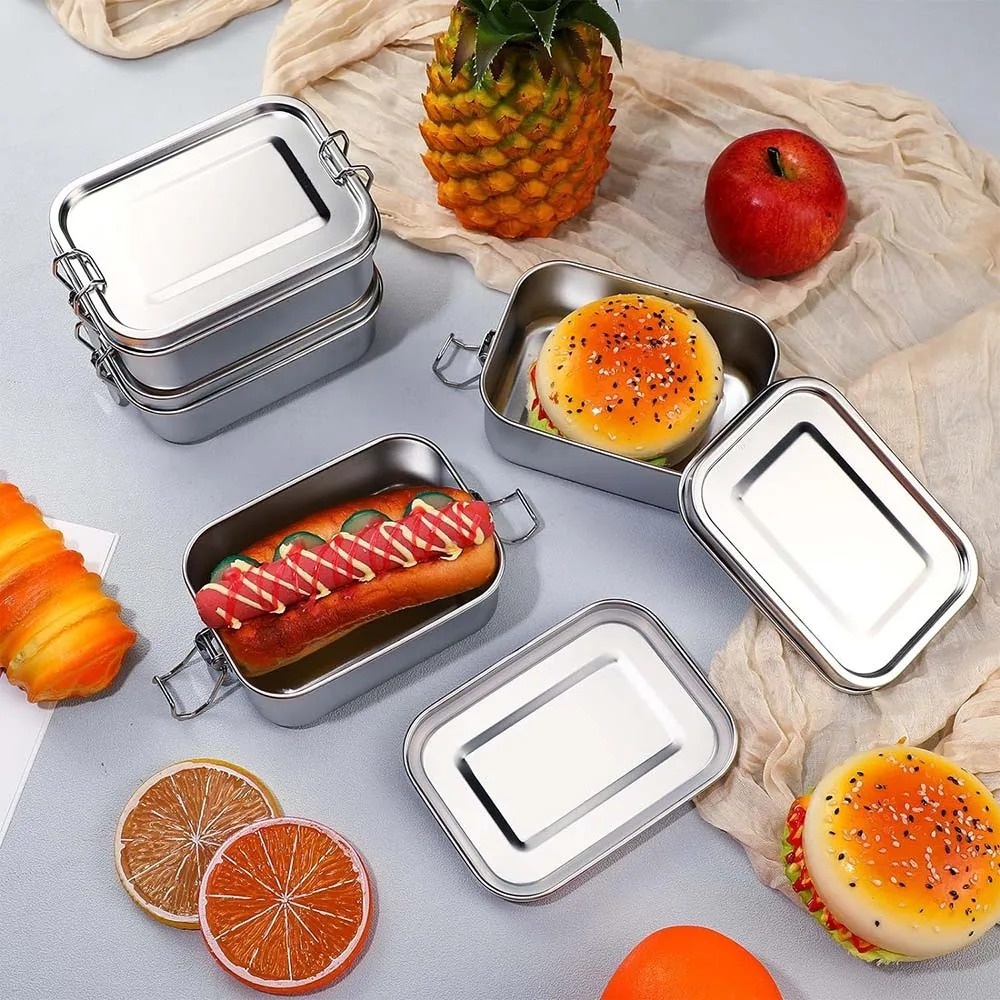Roestvrijstalen Bento Box Meta - Food Storage Metal Box recensie en prijs